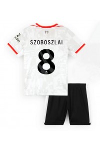 Liverpool Dominik Szoboszlai #8 Babytruitje 3e tenue Kind 2024-25 Korte Mouw (+ Korte broeken)